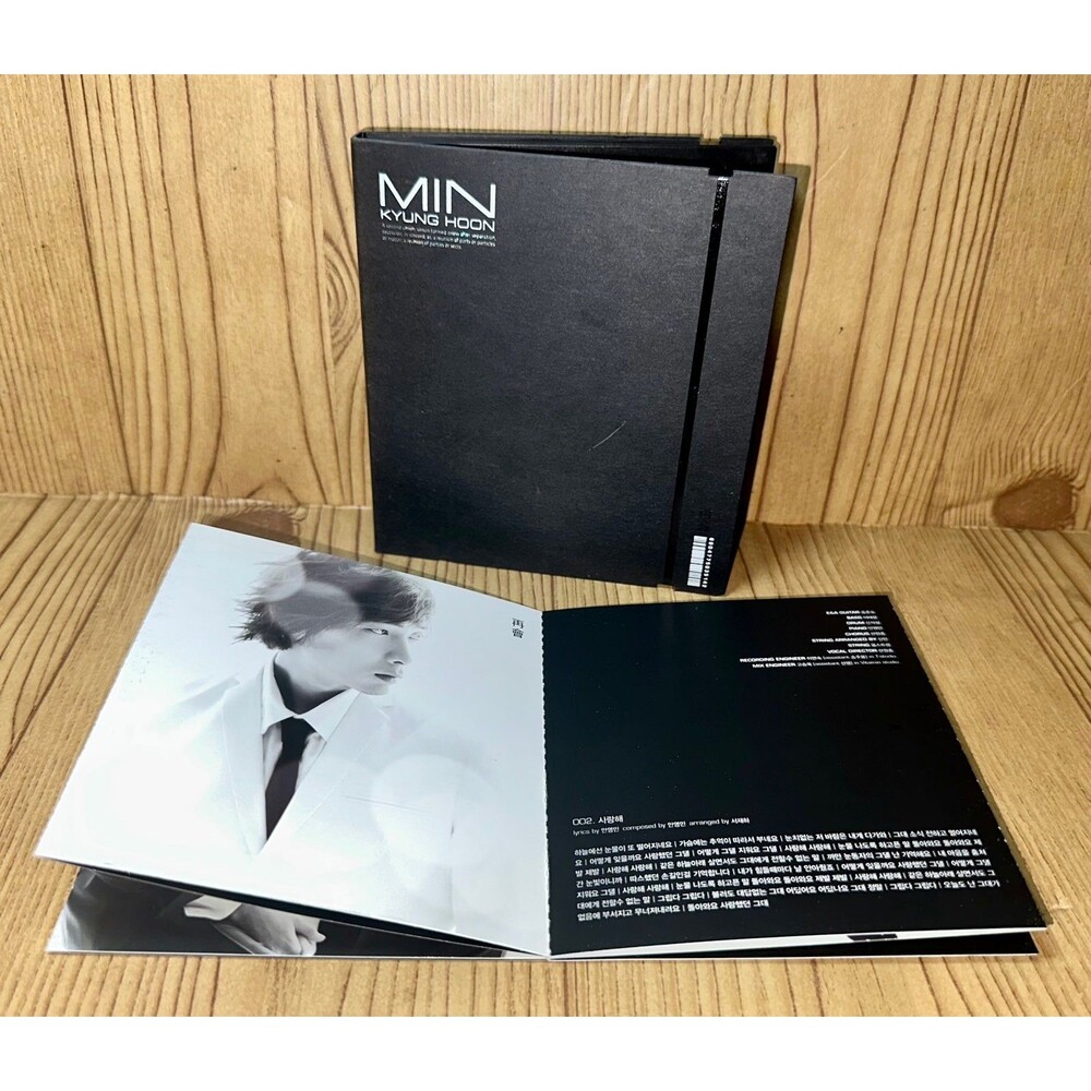 Min Kyung Hoon Korean K-Pop CD with Tracklist & Case